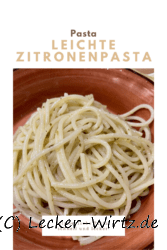 Leichte Zitronenpasta
