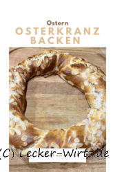 Osterkranz backen