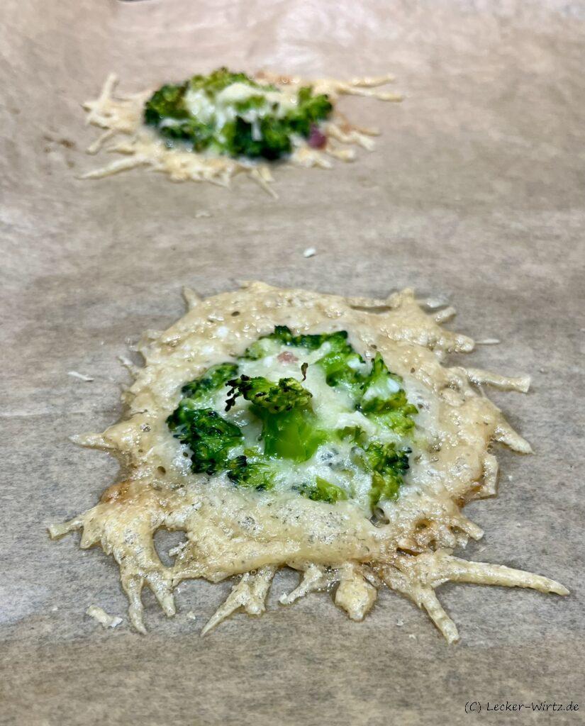 Smashed Brokkoli im Backofen