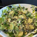 Steirischer Kartoffelsalat mit Kürbiskernöl