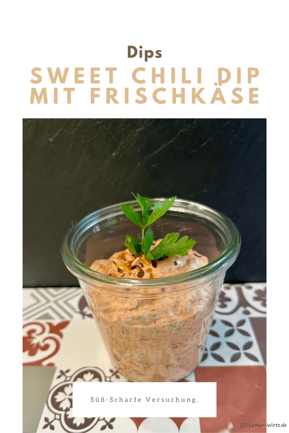 Sweet Chili Dip mit Frischkäse