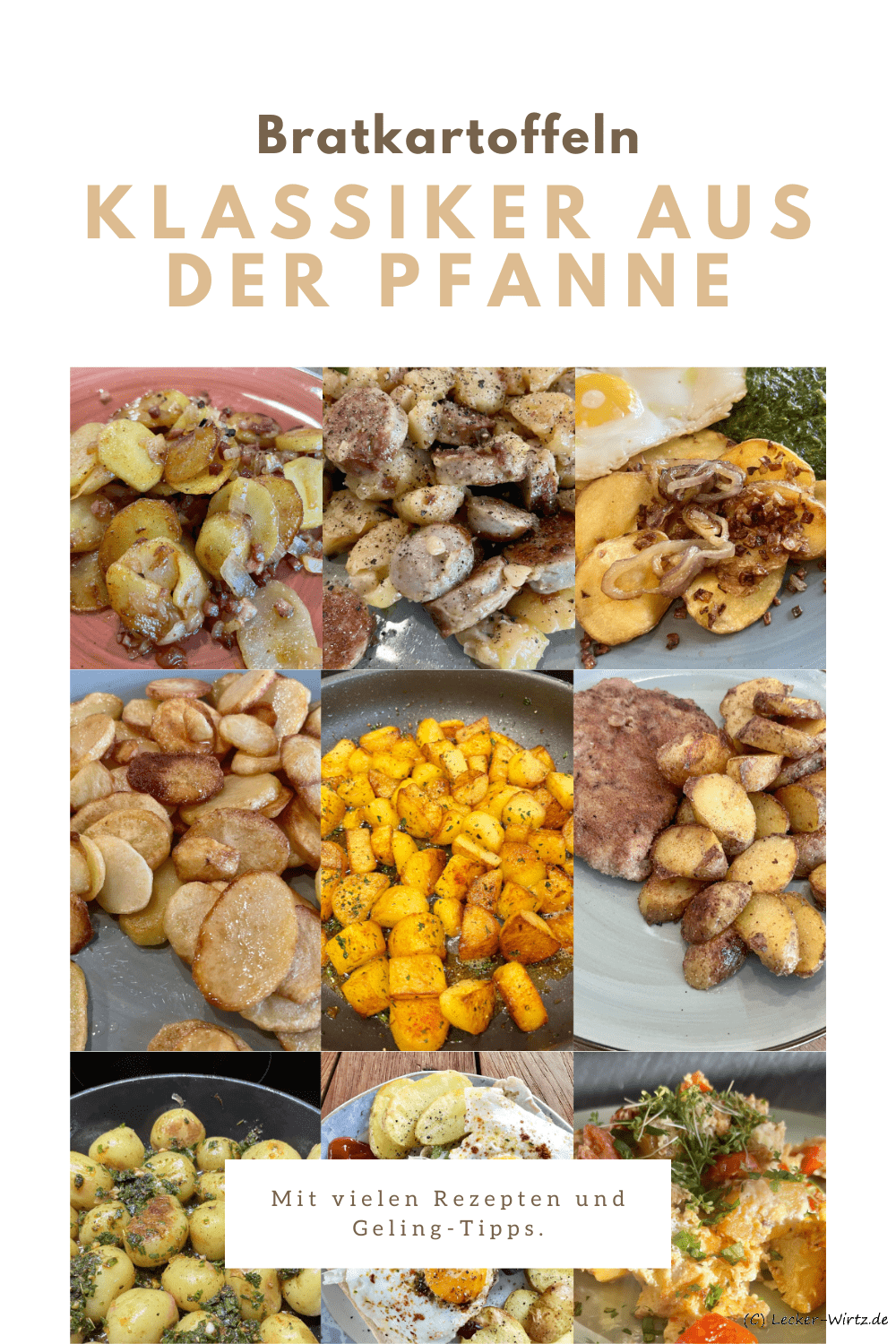 Bratkartoffeln – Klassiker aus der Pfanne