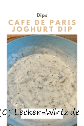 Cafe de Paris Joghurt Dip