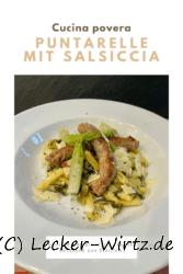 Puntarelle mit Salsiccia