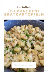 Überbackene Bratkartoffeln