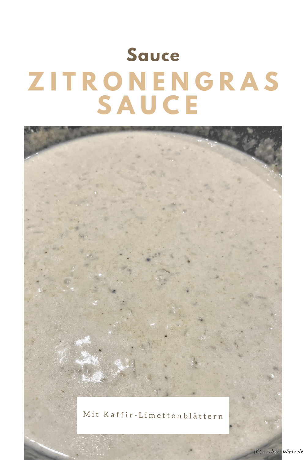 Zitronengrassauce mit Kaffir-Limettenblättern