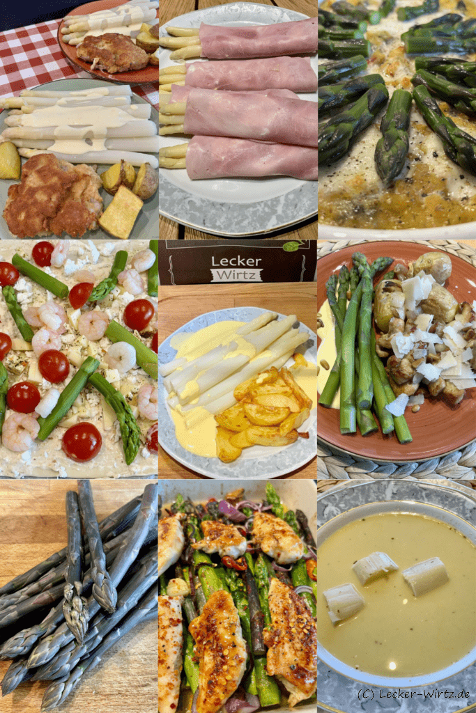 Spargel Rezepte, Infos und Tipps