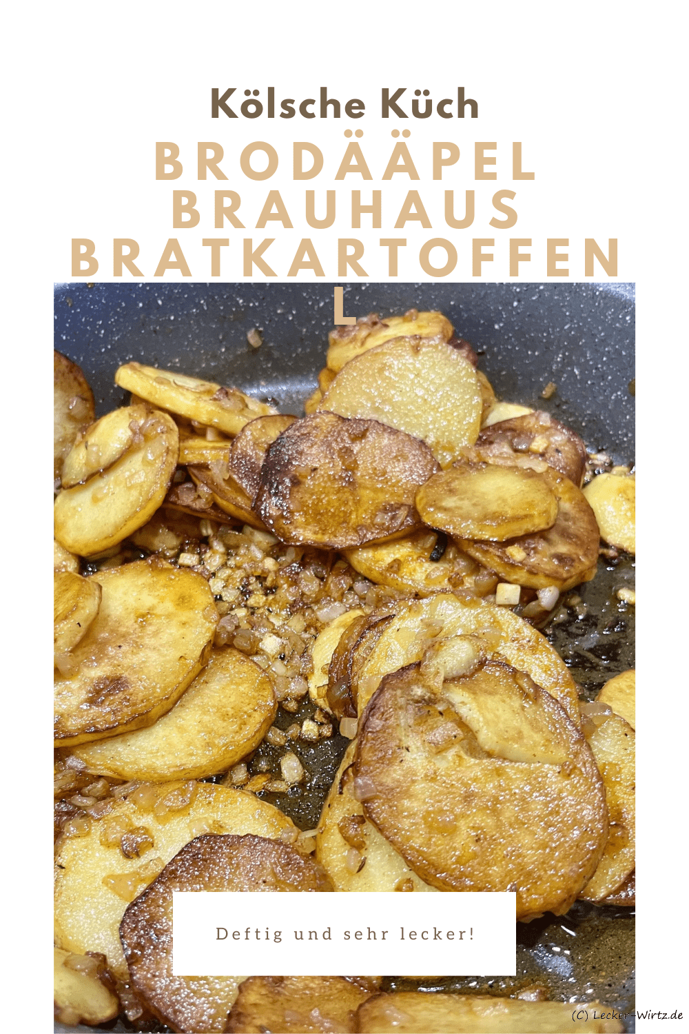Brodääpel - Brauhaus Bratkartoffeln aus Köln