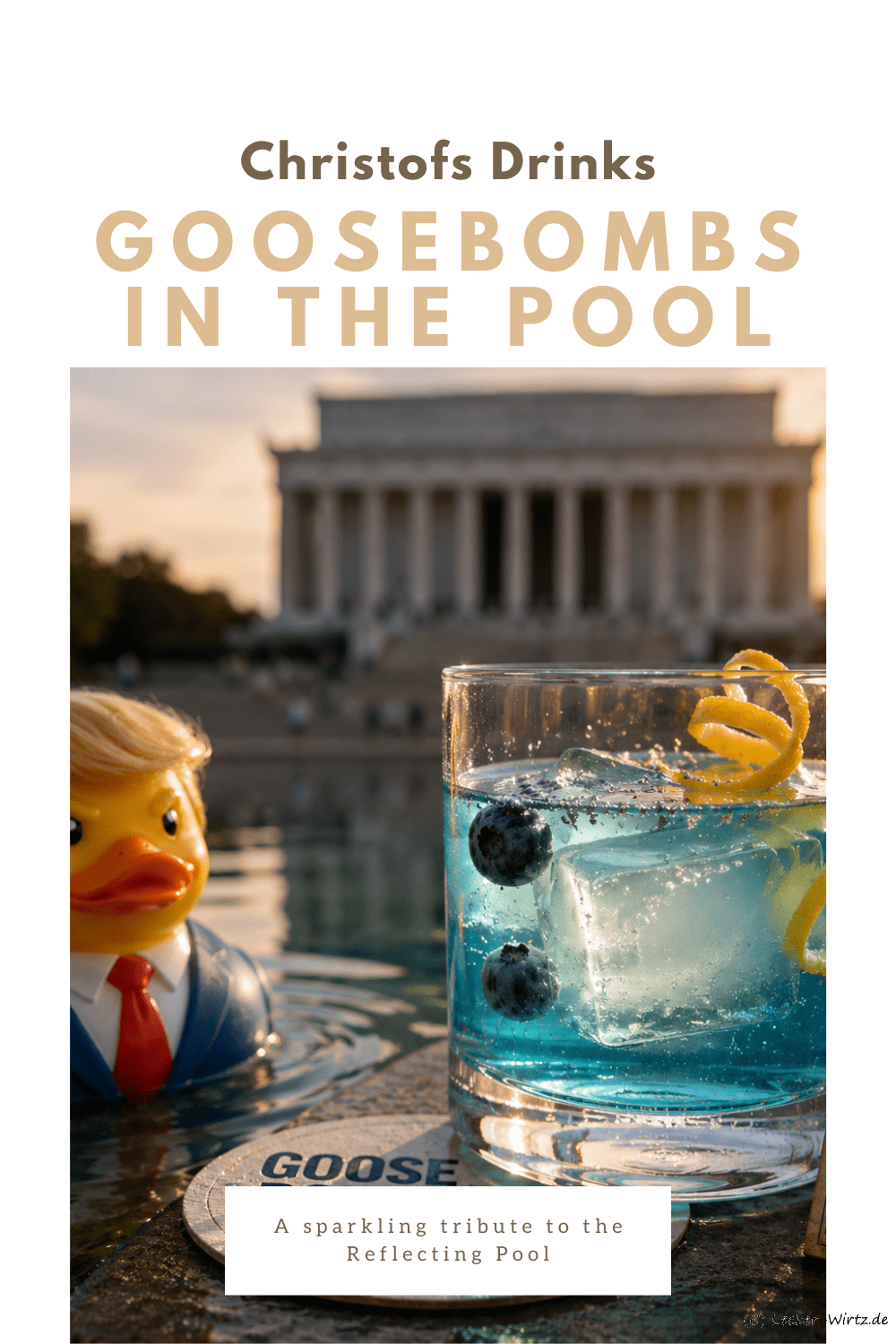 The pool may have changed – the cocktail keeps the reflection alive