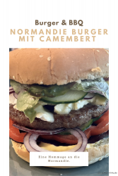 Normandie Burger mit Camembert