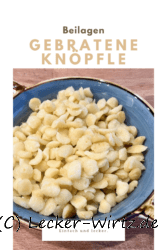 Gebratene Knöpfle