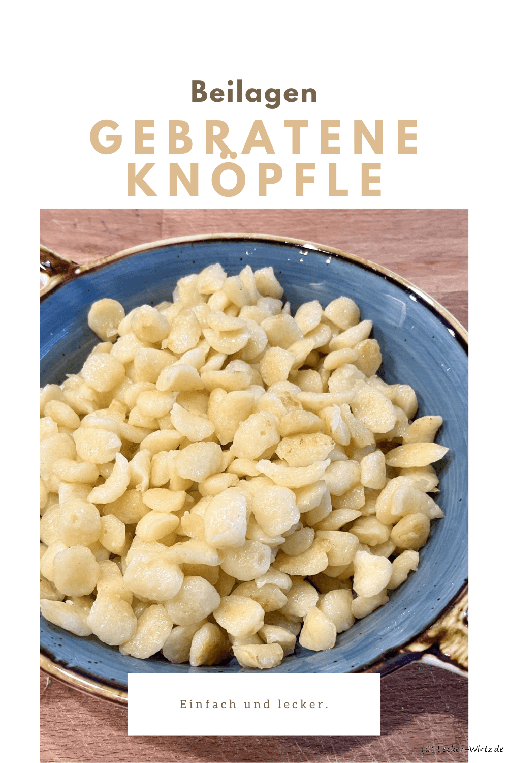 Gebratene Knöpfle