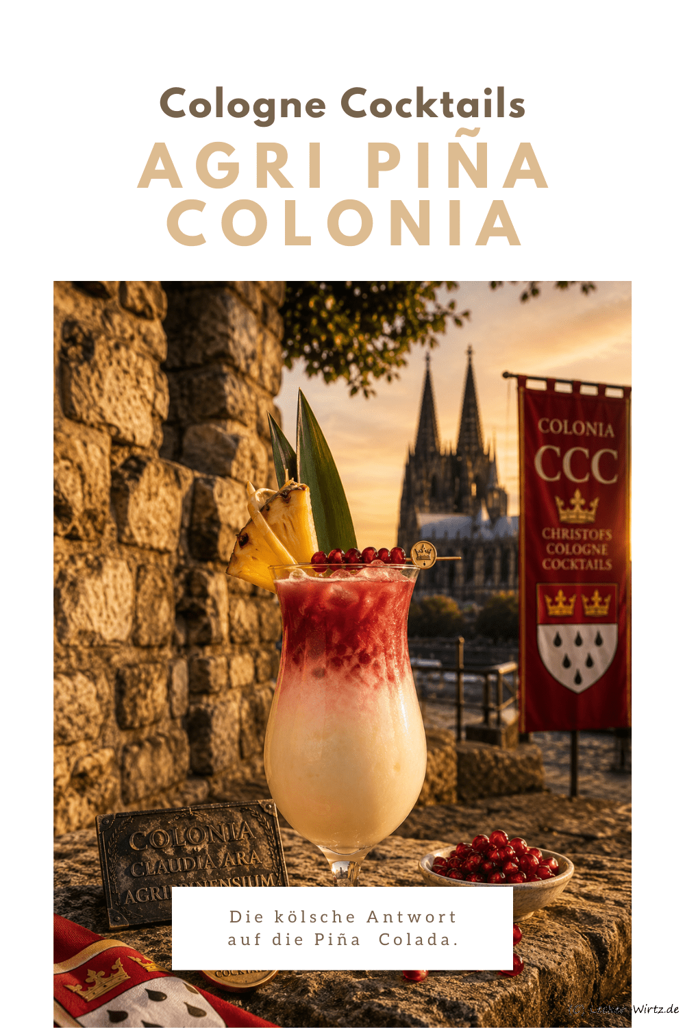 Agri Piña Colonia - Cologne Cocktails