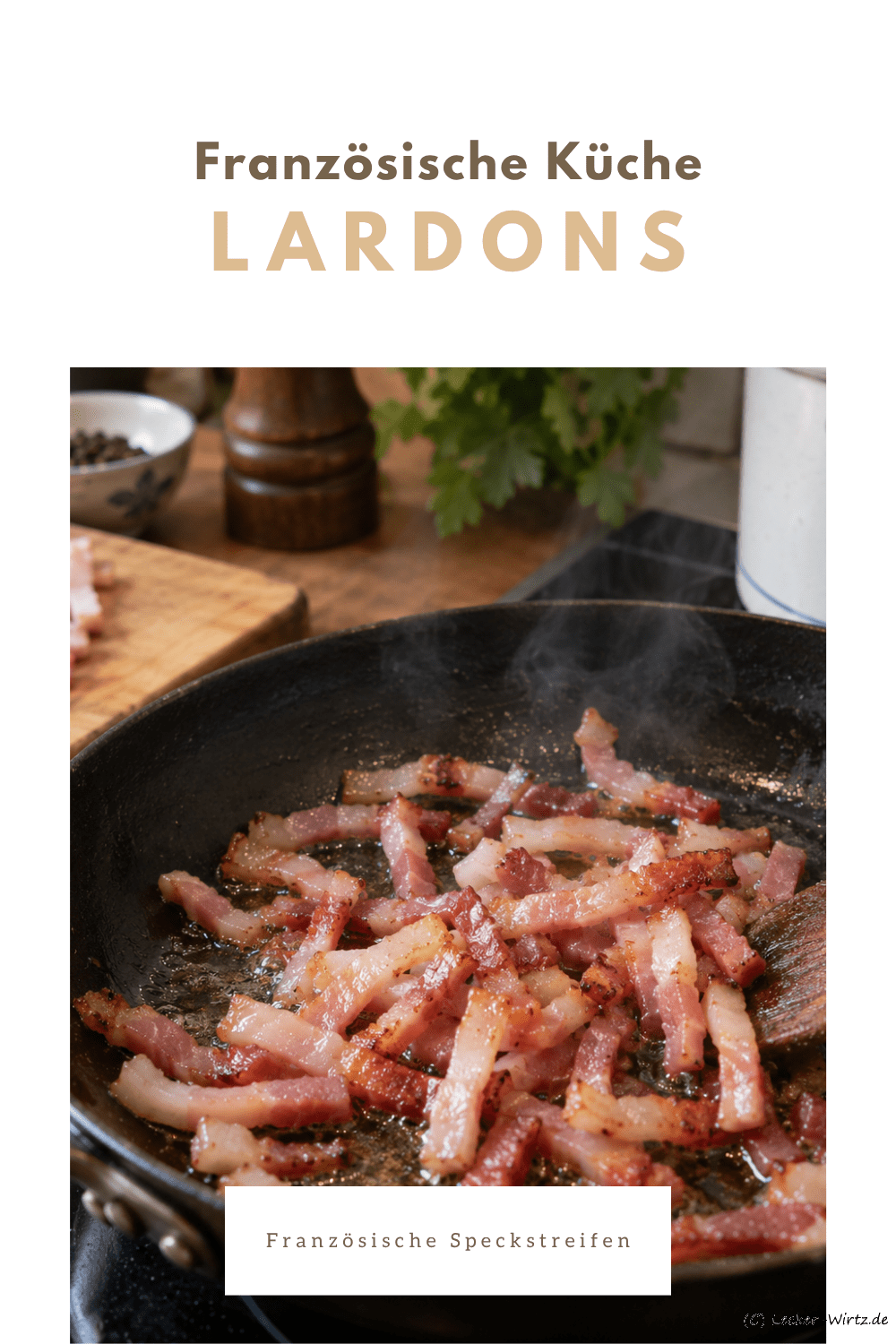 Lardons – französische Speckstreifen 1