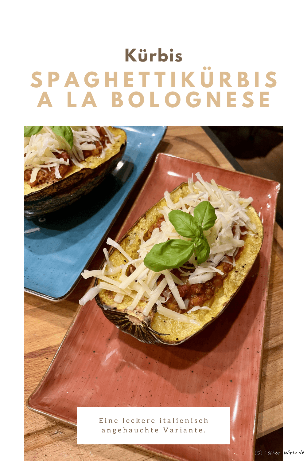 Spaghettikürbis a la Bolognese