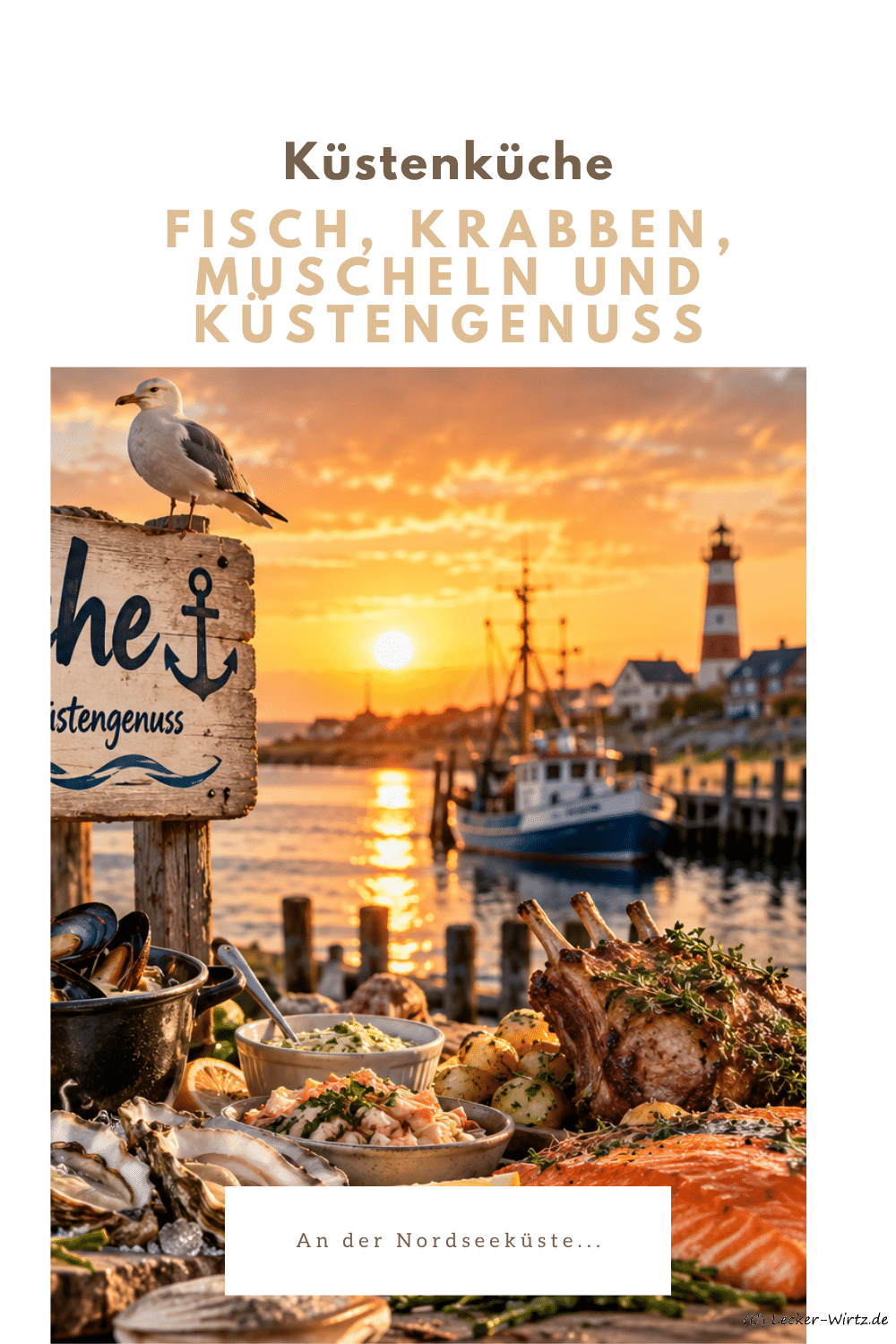 An der Nordseeküste - Fisch, Krabben, Muscheln und Küstengenuss – Küstenküche
