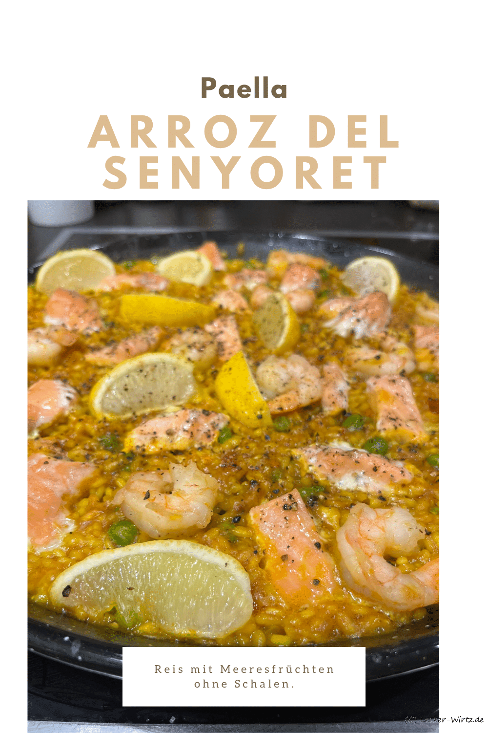 Arroz del senyoret – Meeresfrüchte ohne Schalen