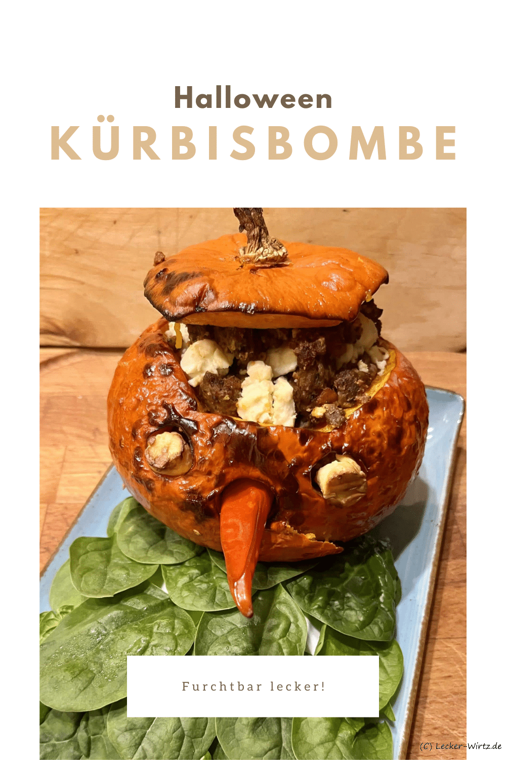 Halloween Kürbisbombe
