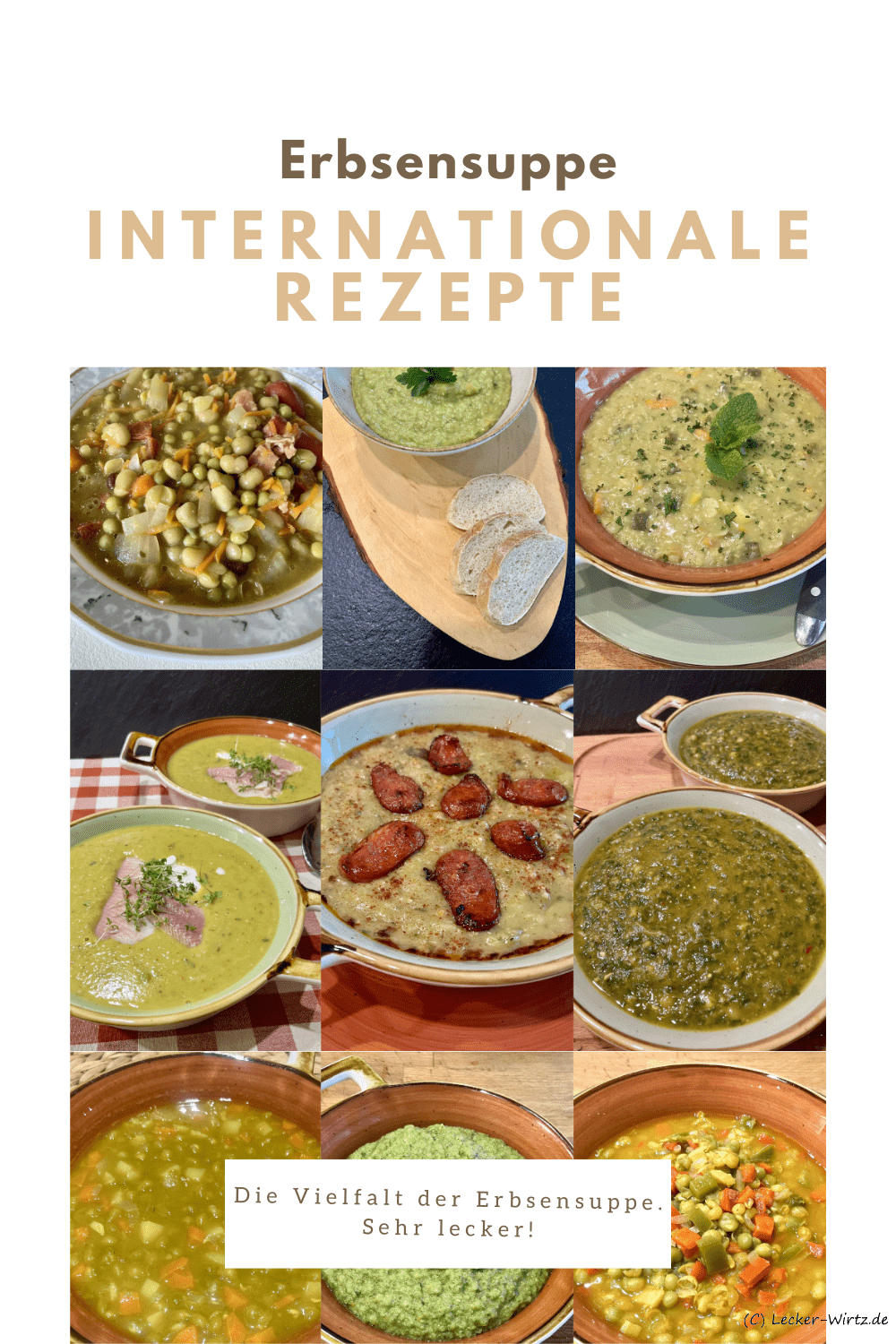 Erbsensuppe mal anders