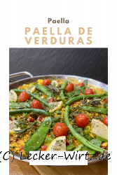 Paella de verduras